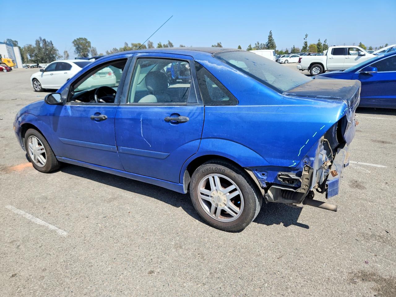 2003 Ford Focus Se Comfort Blue vin: 1FAFP34363W307868