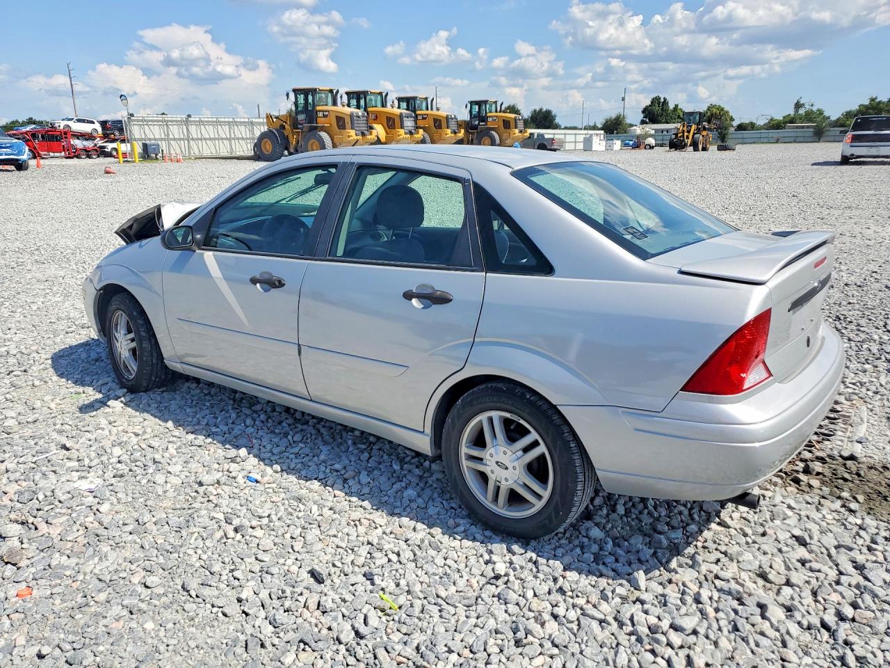 2001 Ford Focus Se Silver vin: 1FAFP34371W116358