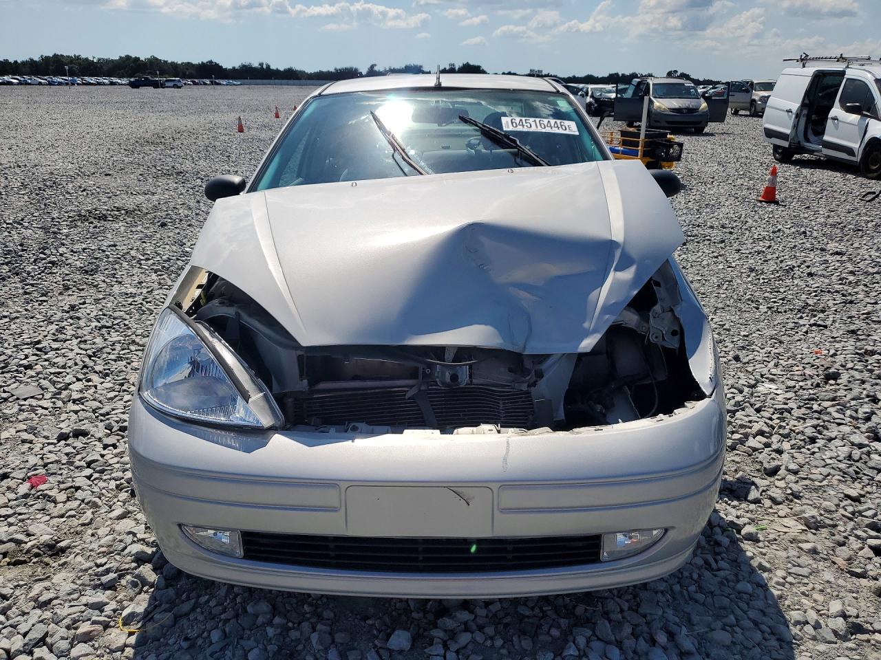 2001 Ford Focus Se Silver vin: 1FAFP34371W116358