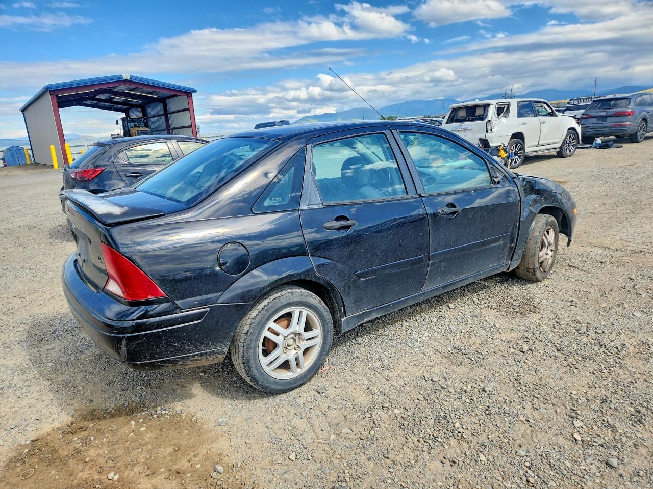 2000 Ford Focus Se Black vin: 1FAFP3437YW120906