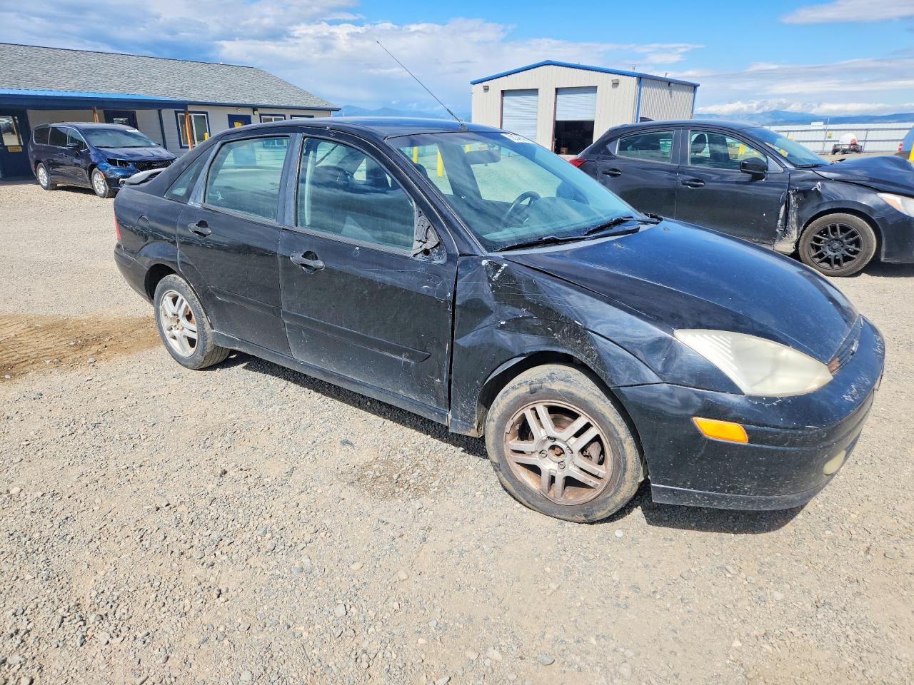 2000 Ford Focus Se Black vin: 1FAFP3437YW120906