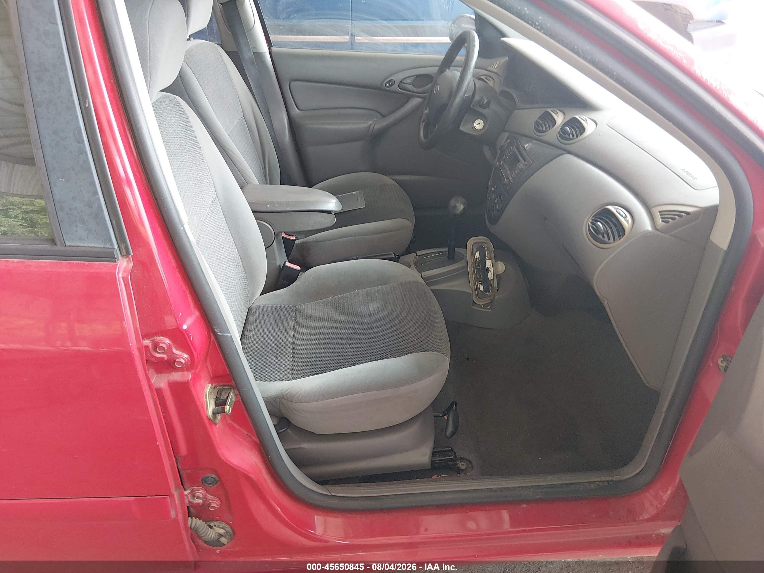2003 Ford Focus Se Red vin: 1FAFP343X3W265320