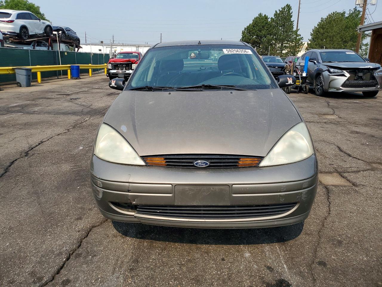 2000 Ford Focus Se Gray vin: 1FAFP343XYW308478