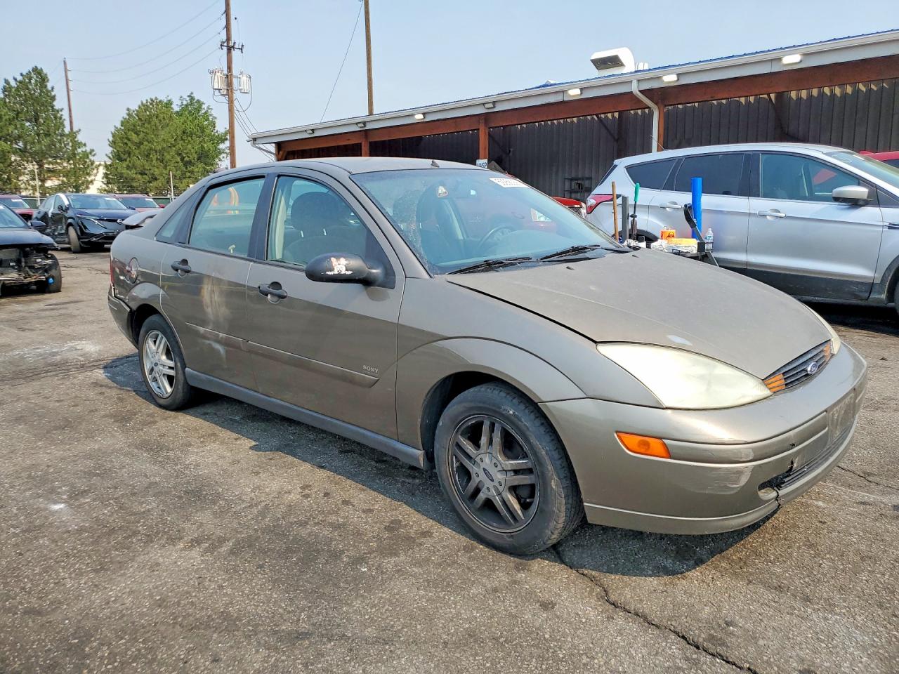 2000 Ford Focus Se Gray vin: 1FAFP343XYW308478