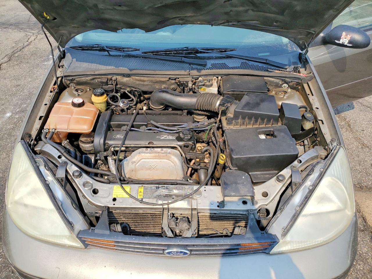 2000 Ford Focus Se Gray vin: 1FAFP343XYW308478