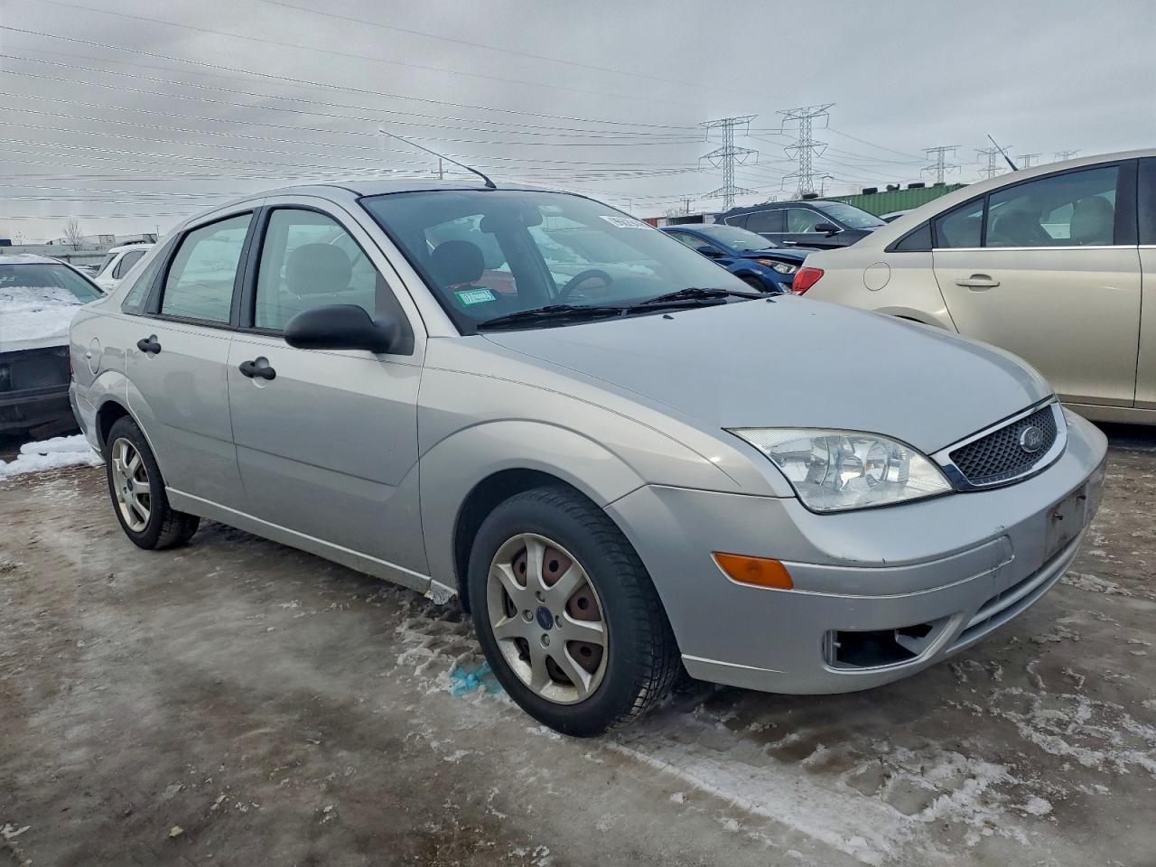 2005 Ford Focus Zx4 Gray vin: 1FAFP34N05W170673