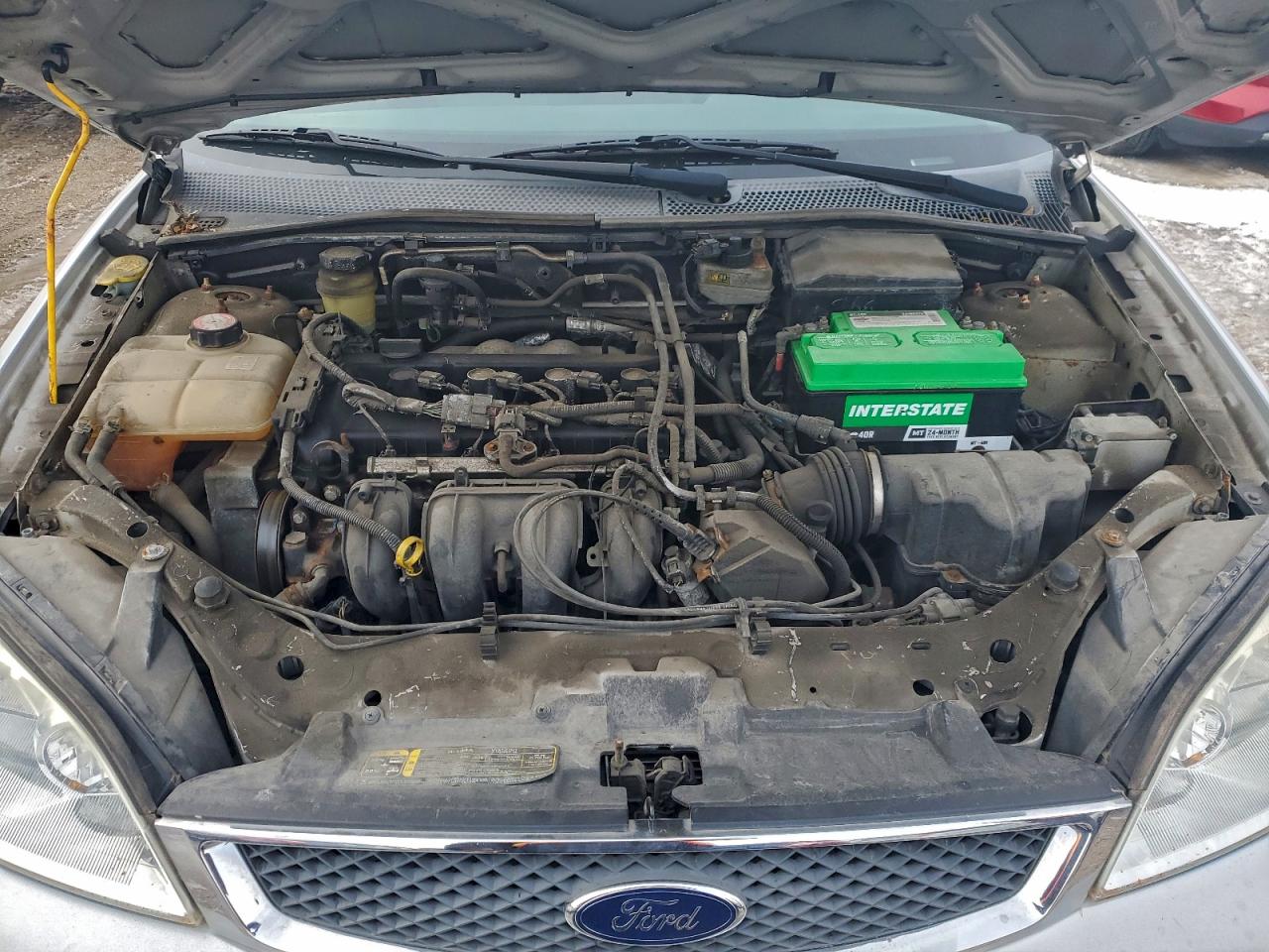 2005 Ford Focus Zx4 Gray vin: 1FAFP34N05W170673