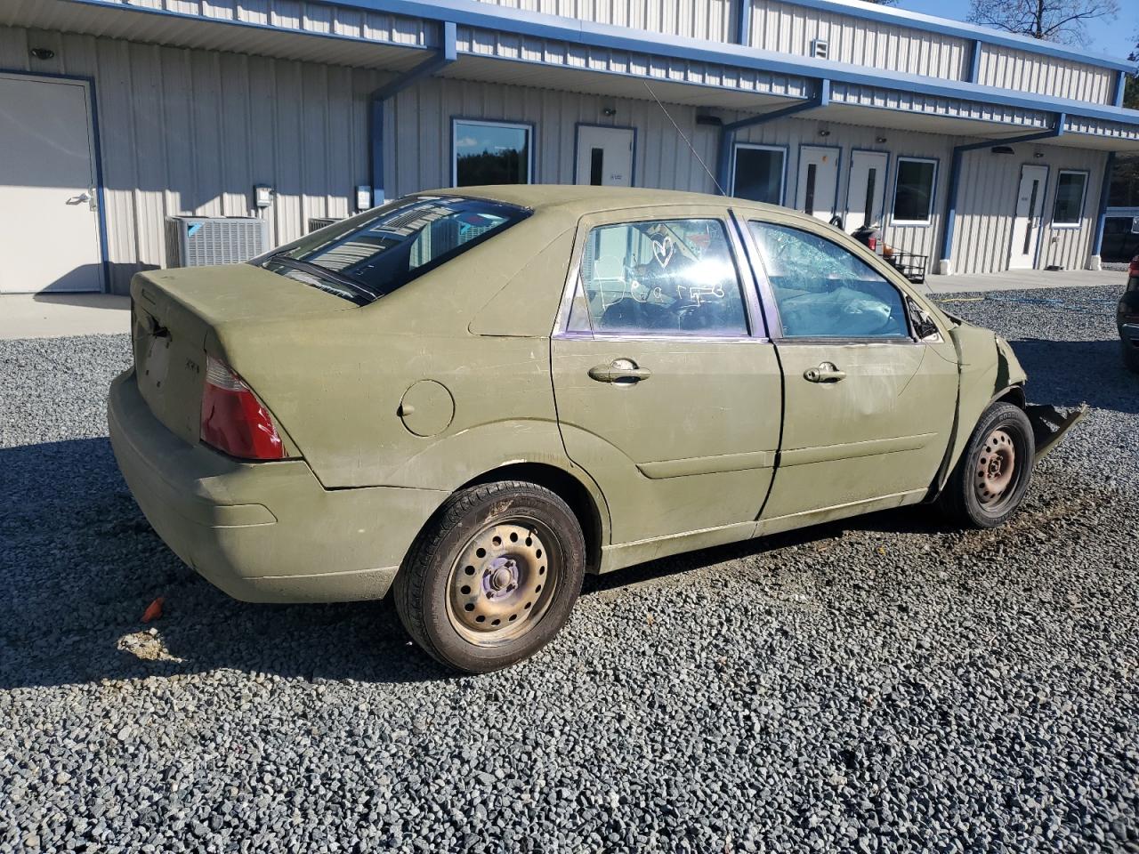 2005 Ford Focus Zx4 Green vin: 1FAFP34N05W261524