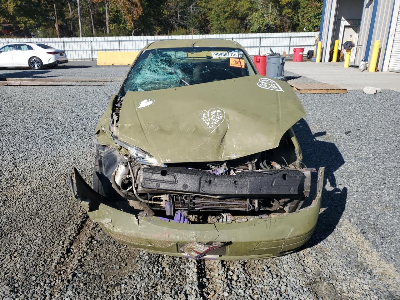 2005 Ford Focus Zx4 Green vin: 1FAFP34N05W261524