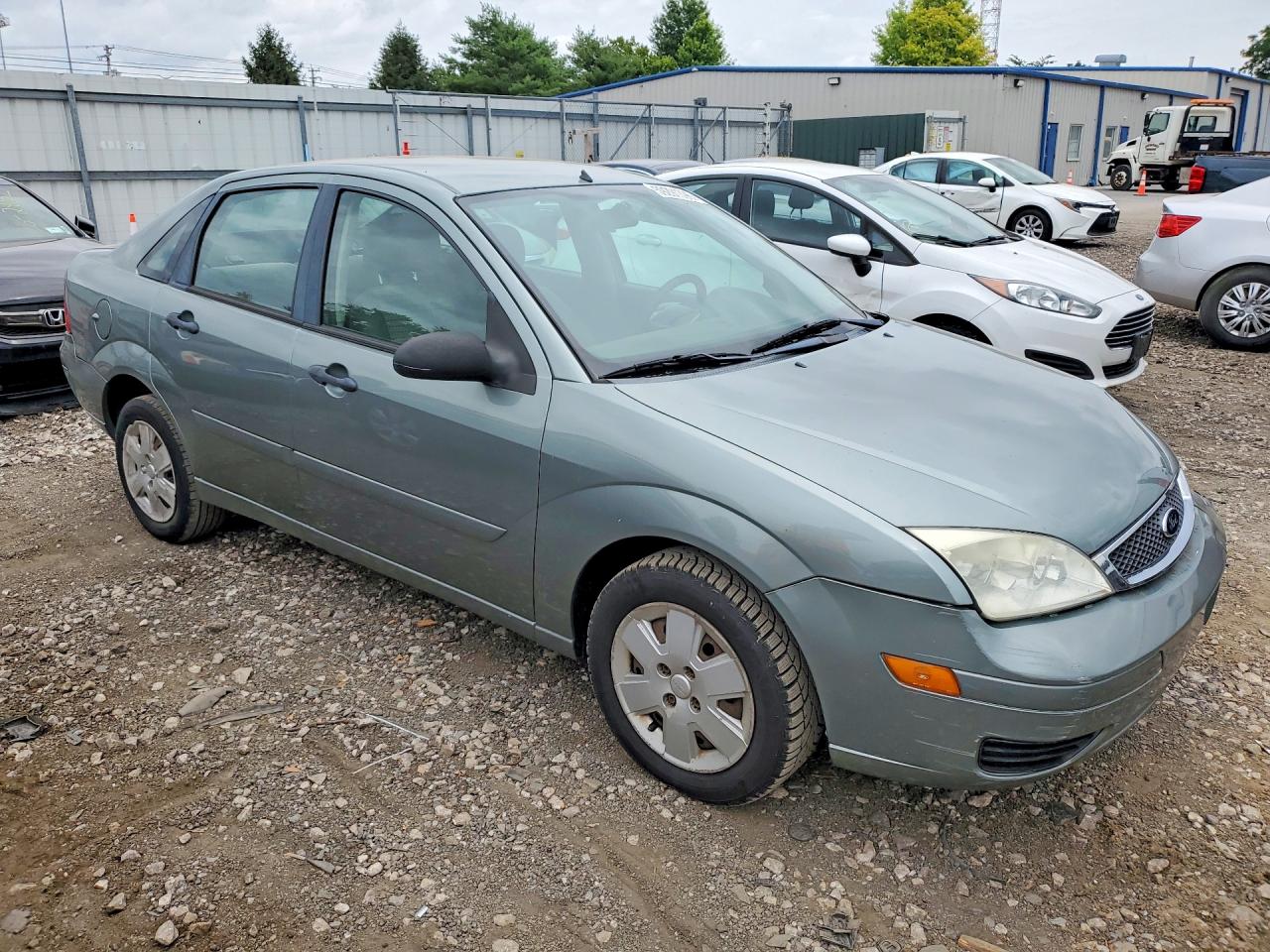 2006 Ford Focus Zx4 Gray vin: 1FAFP34N06W171677