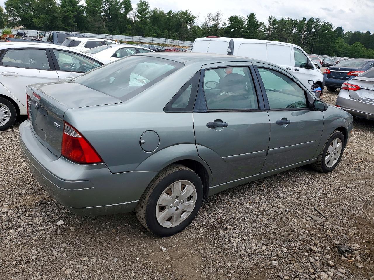2006 Ford Focus Zx4 Gray vin: 1FAFP34N06W171677