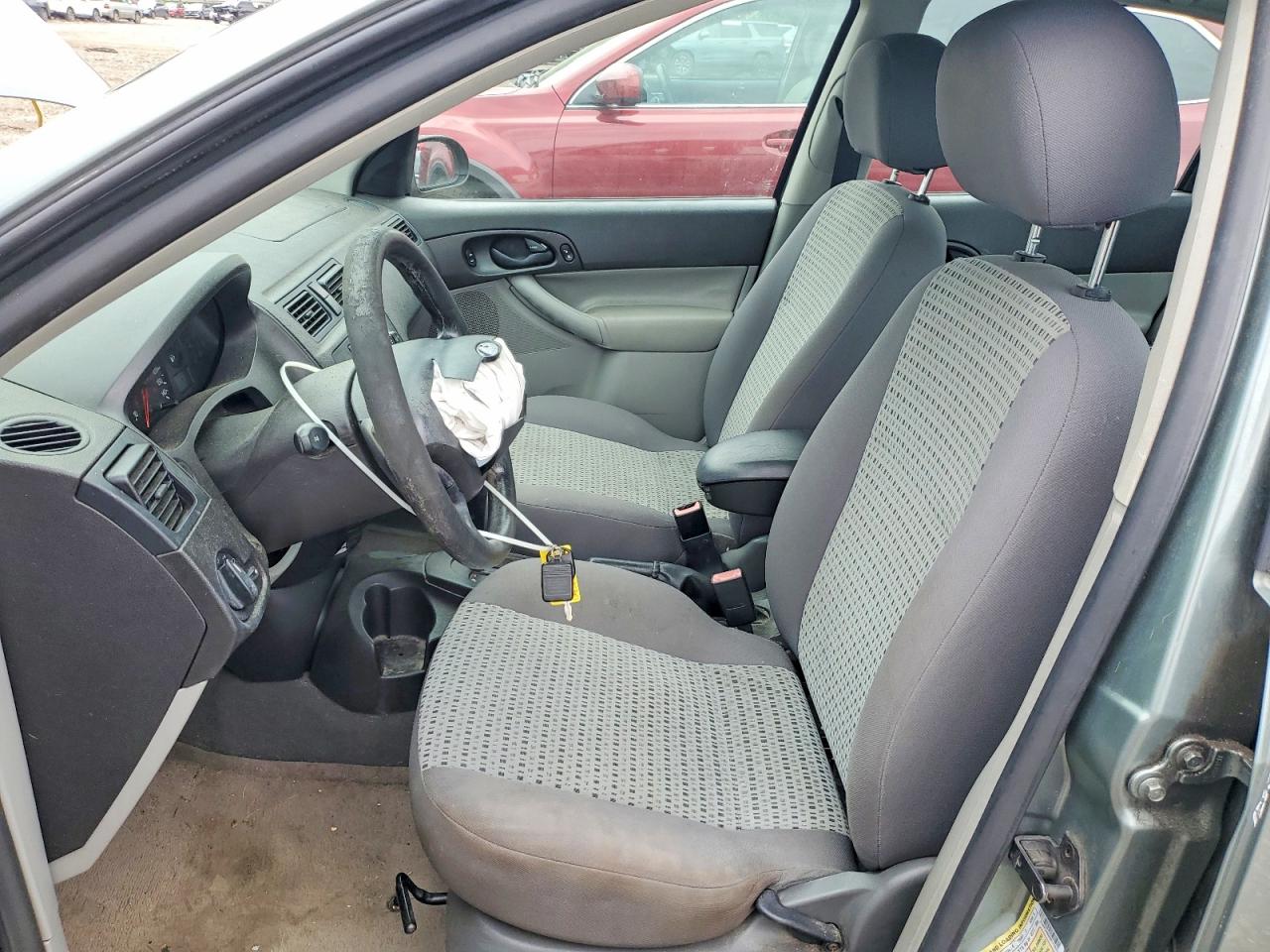 2006 Ford Focus Zx4 Gray vin: 1FAFP34N06W171677