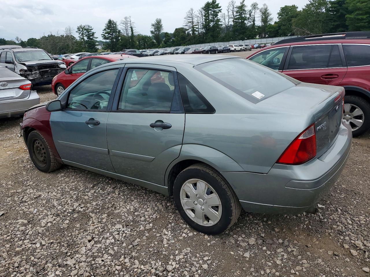 2006 Ford Focus Zx4 Gray vin: 1FAFP34N06W171677