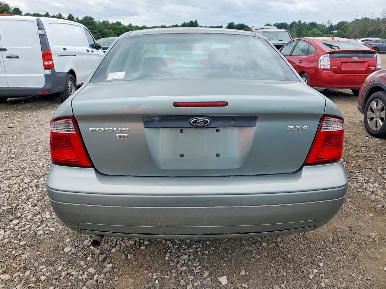 2006 Ford Focus Zx4 Gray vin: 1FAFP34N06W171677