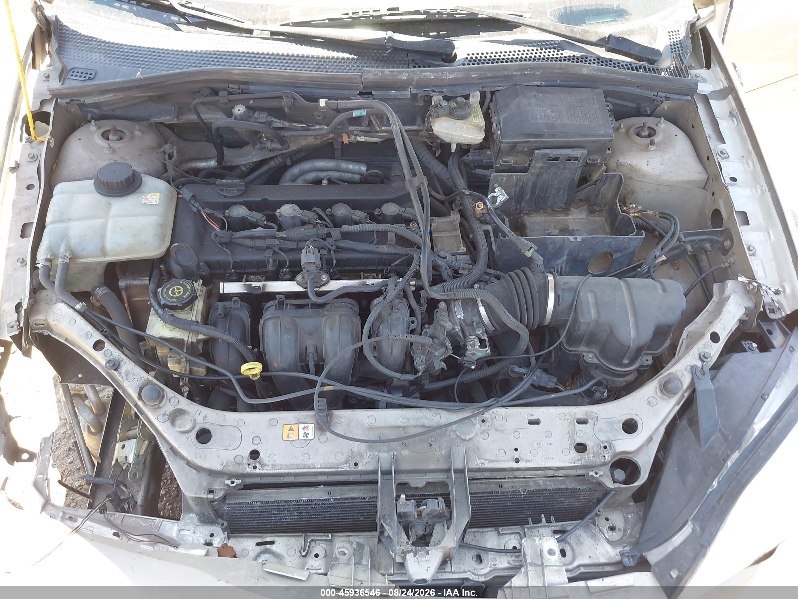 2007 Ford Focus S/se/ses Tan vin: 1FAFP34N07W102795