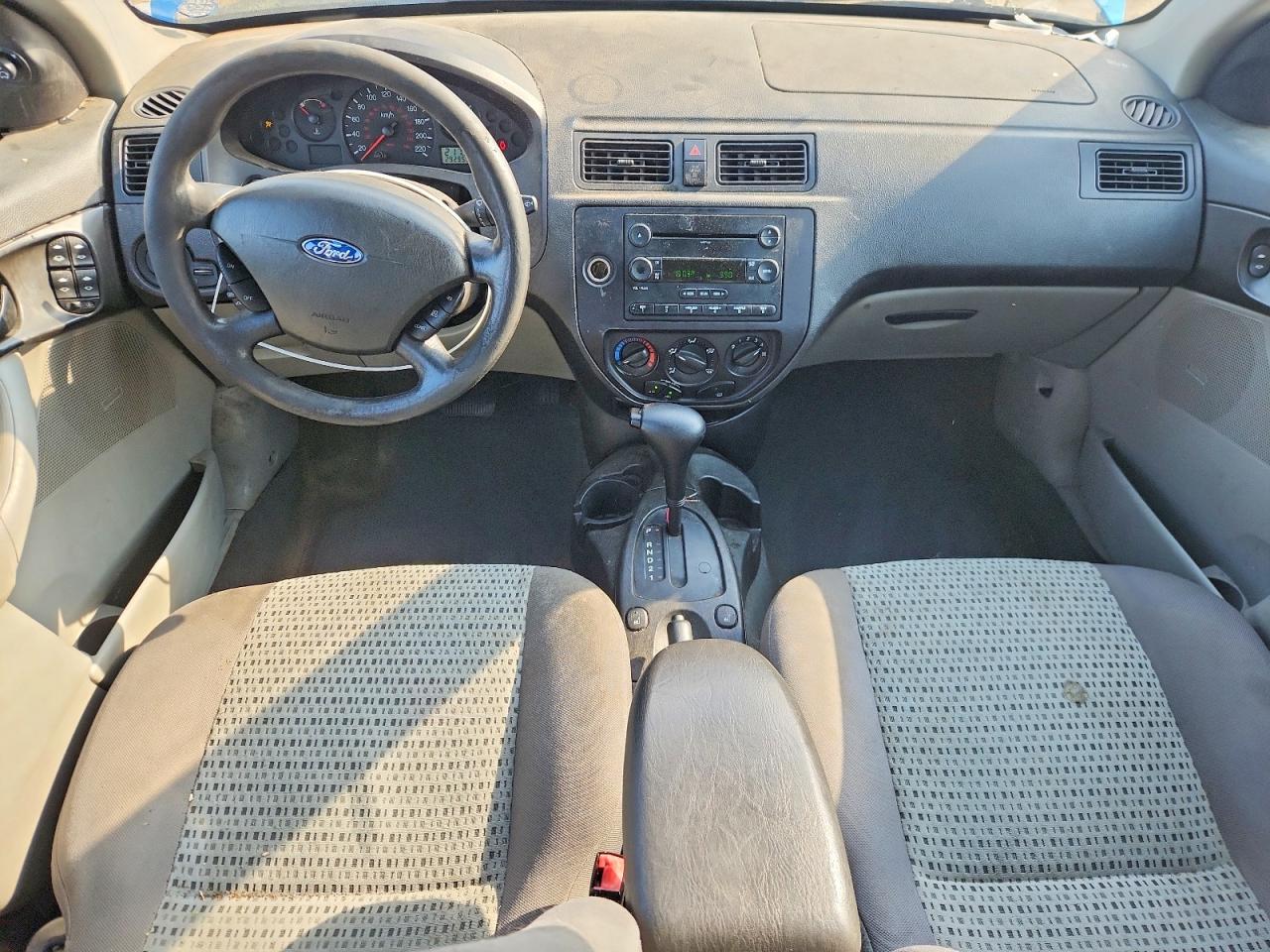 2007 Ford Focus Zx4 Blue vin: 1FAFP34N07W189517