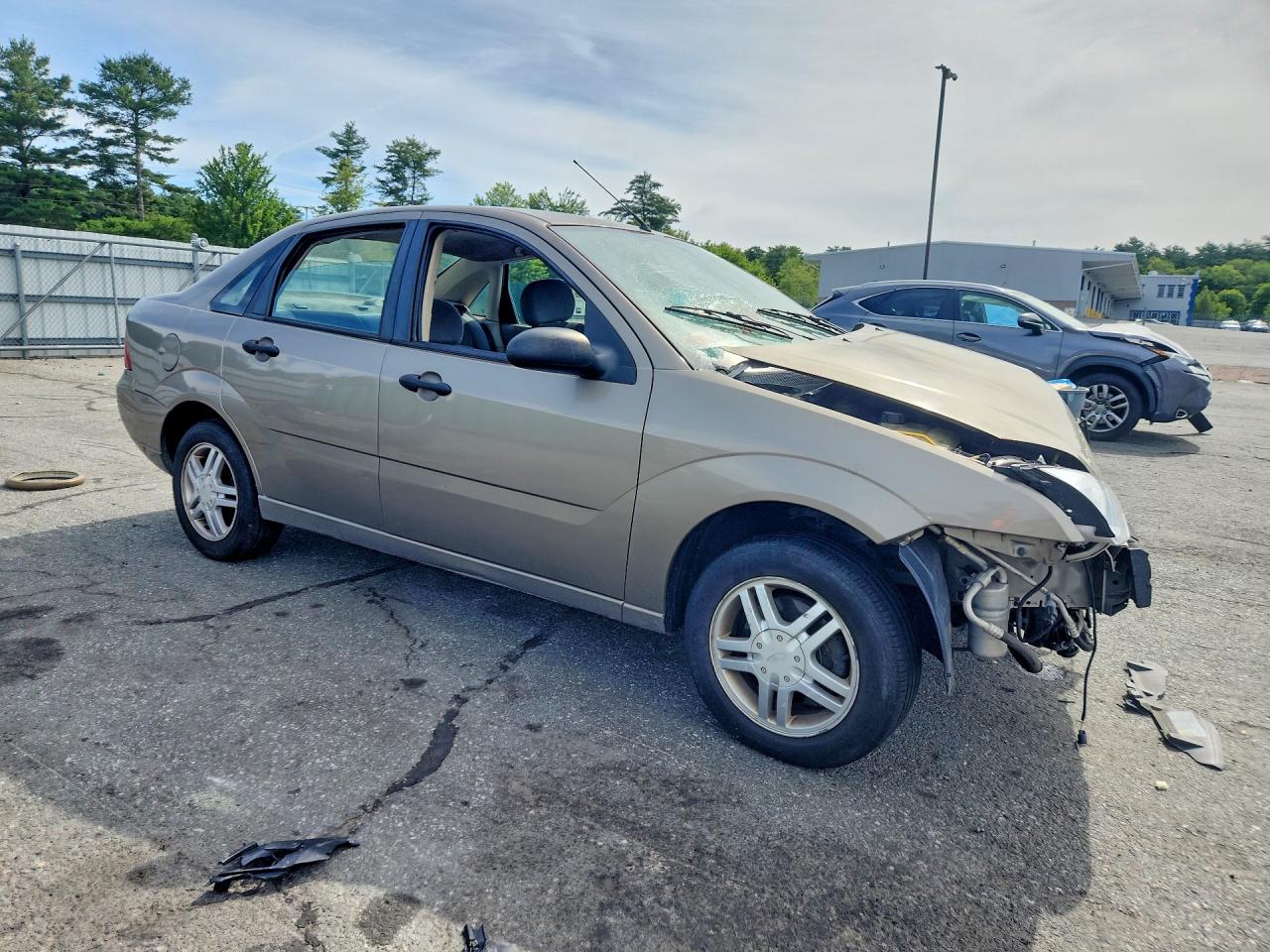 2005 Ford Focus Zx4 Tan vin: 1FAFP34N15W153090