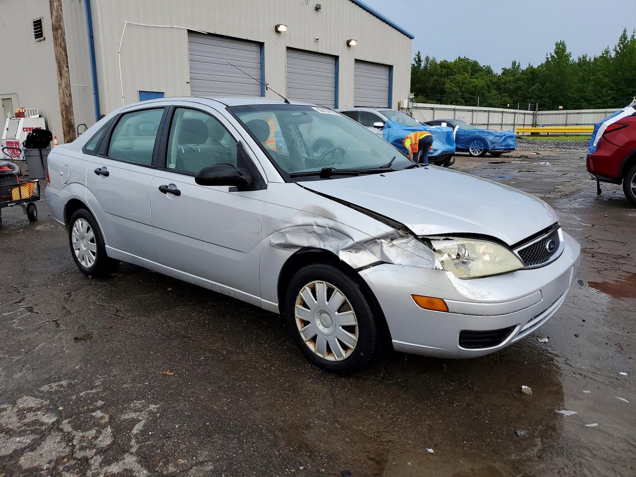 2005 Ford Focus Zx4 Серебряный vin: 1FAFP34N15W155308