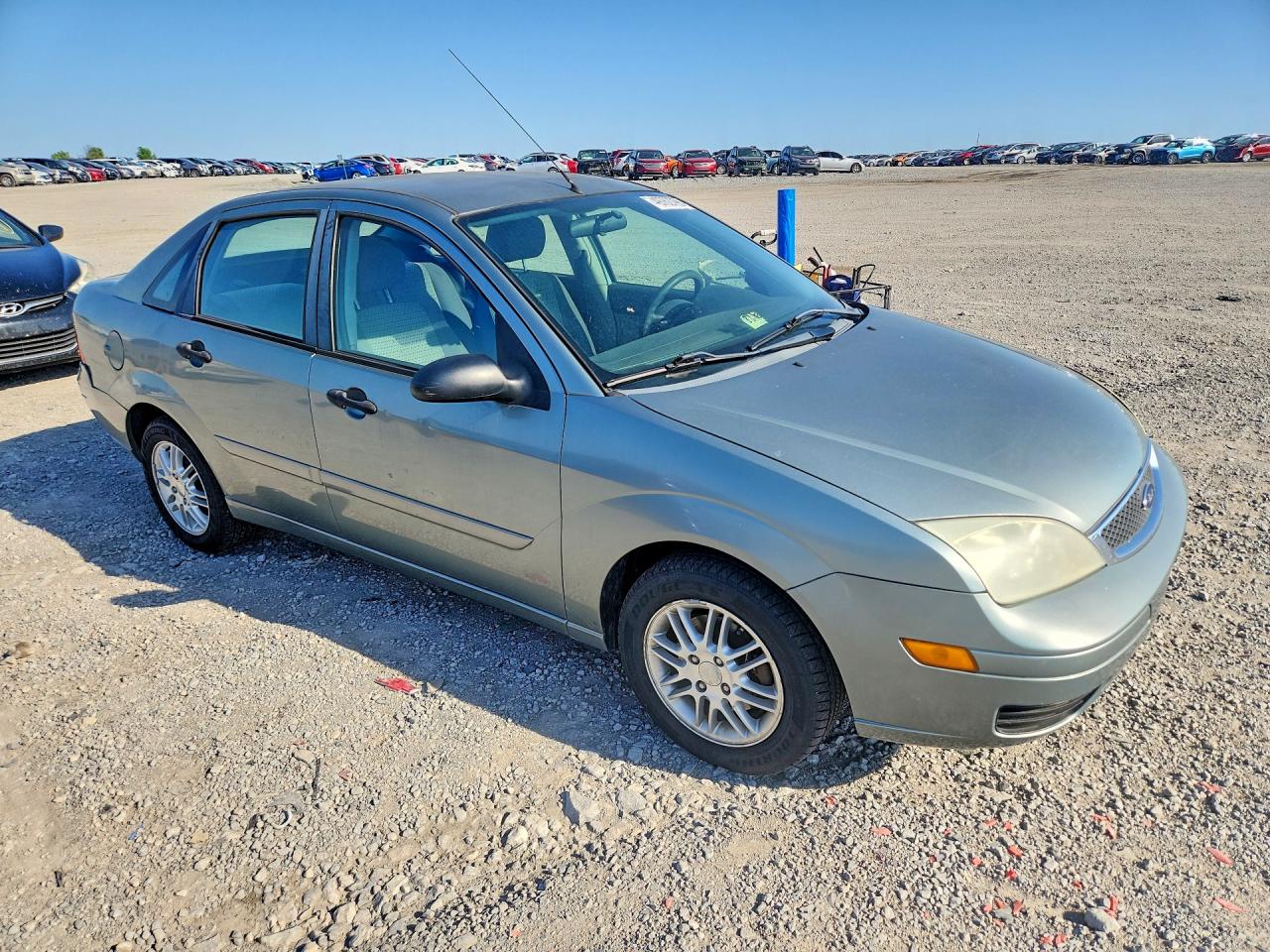 2006 Ford Focus Zx4 Green vin: 1FAFP34N16W151745