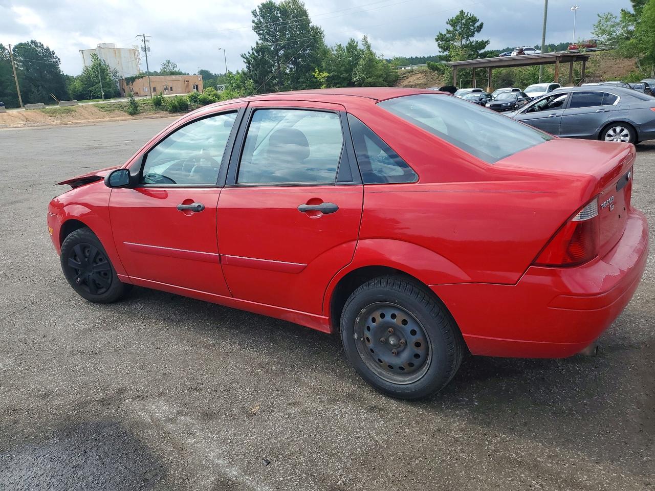 2007 Ford Focus Zx4 Red vin: 1FAFP34N17W109092