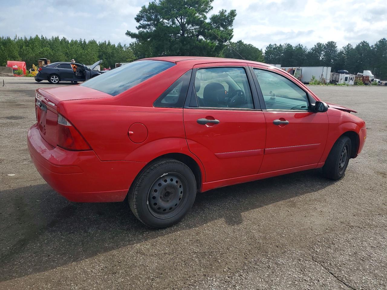 2007 Ford Focus Zx4 Red vin: 1FAFP34N17W109092