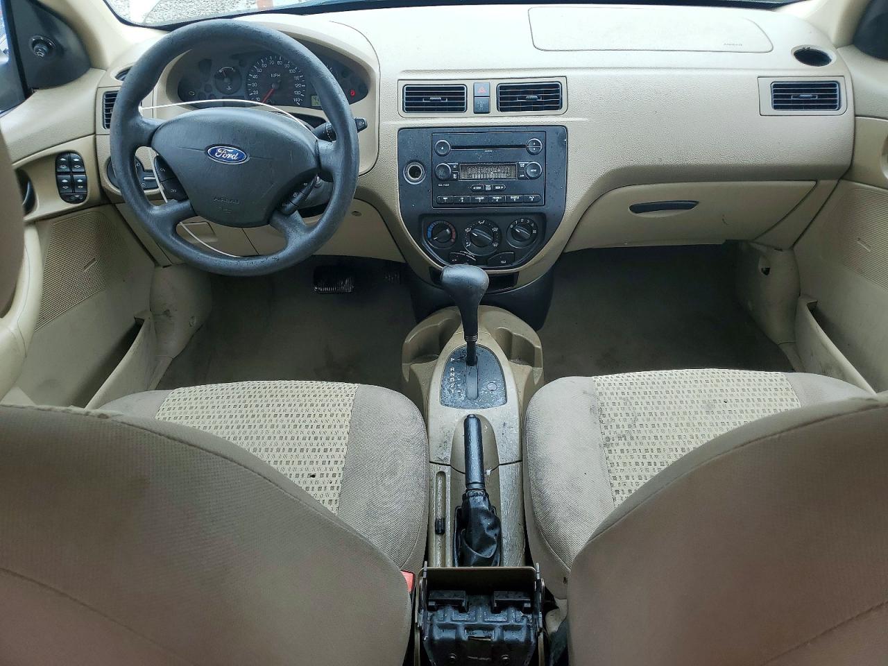 2007 Ford Focus Zx4 Gold vin: 1FAFP34N17W271188