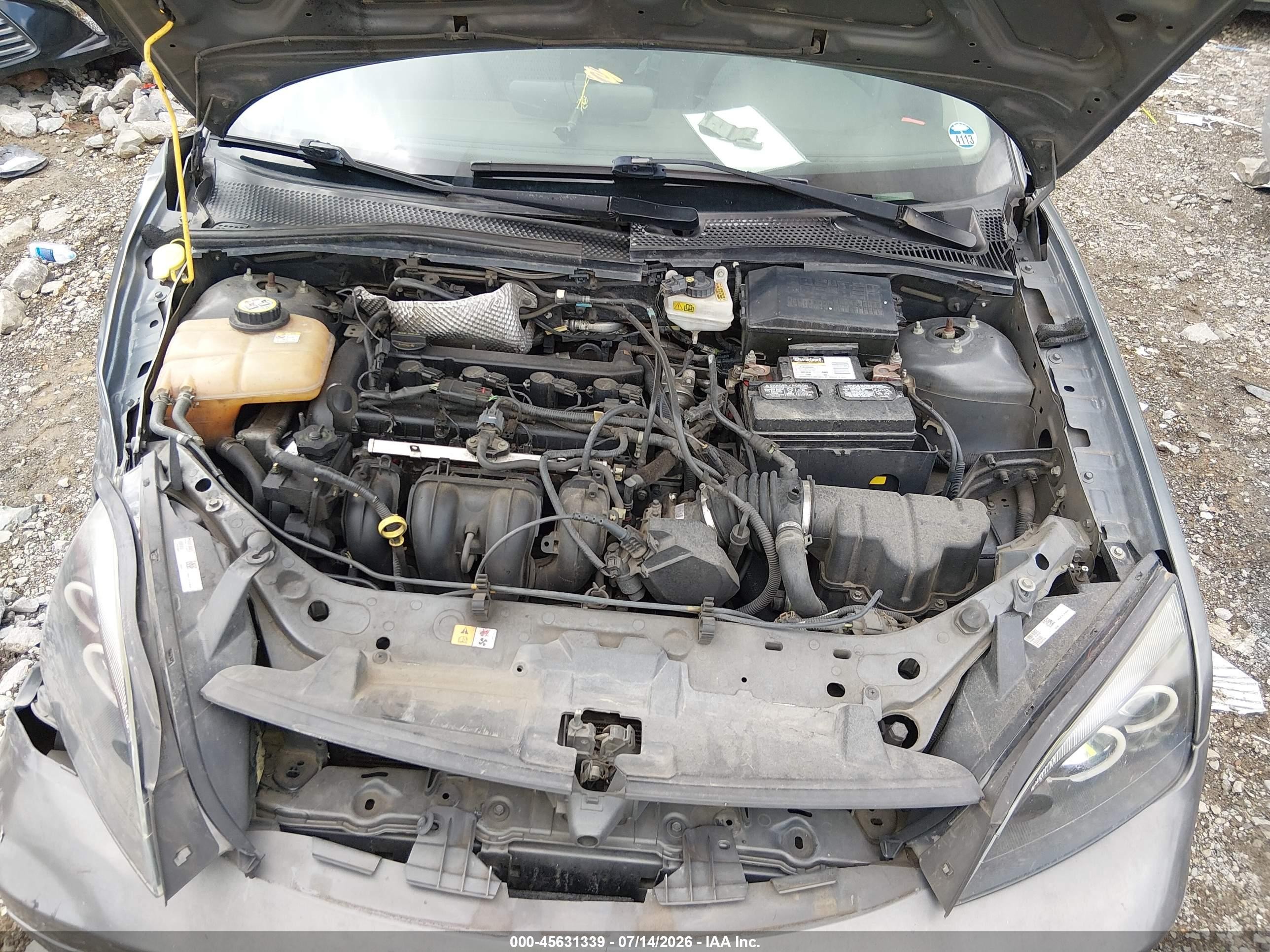 2007 Ford Focus S/se/ses Gray vin: 1FAFP34N17W322818