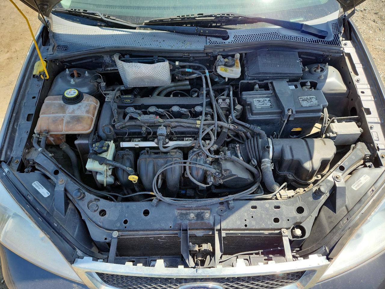 2007 Ford Focus Zx4 Серебряный vin: 1FAFP34N17W355348