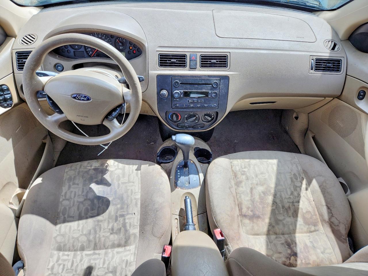 2005 Ford Focus Zx4 Teal vin: 1FAFP34N25W229951