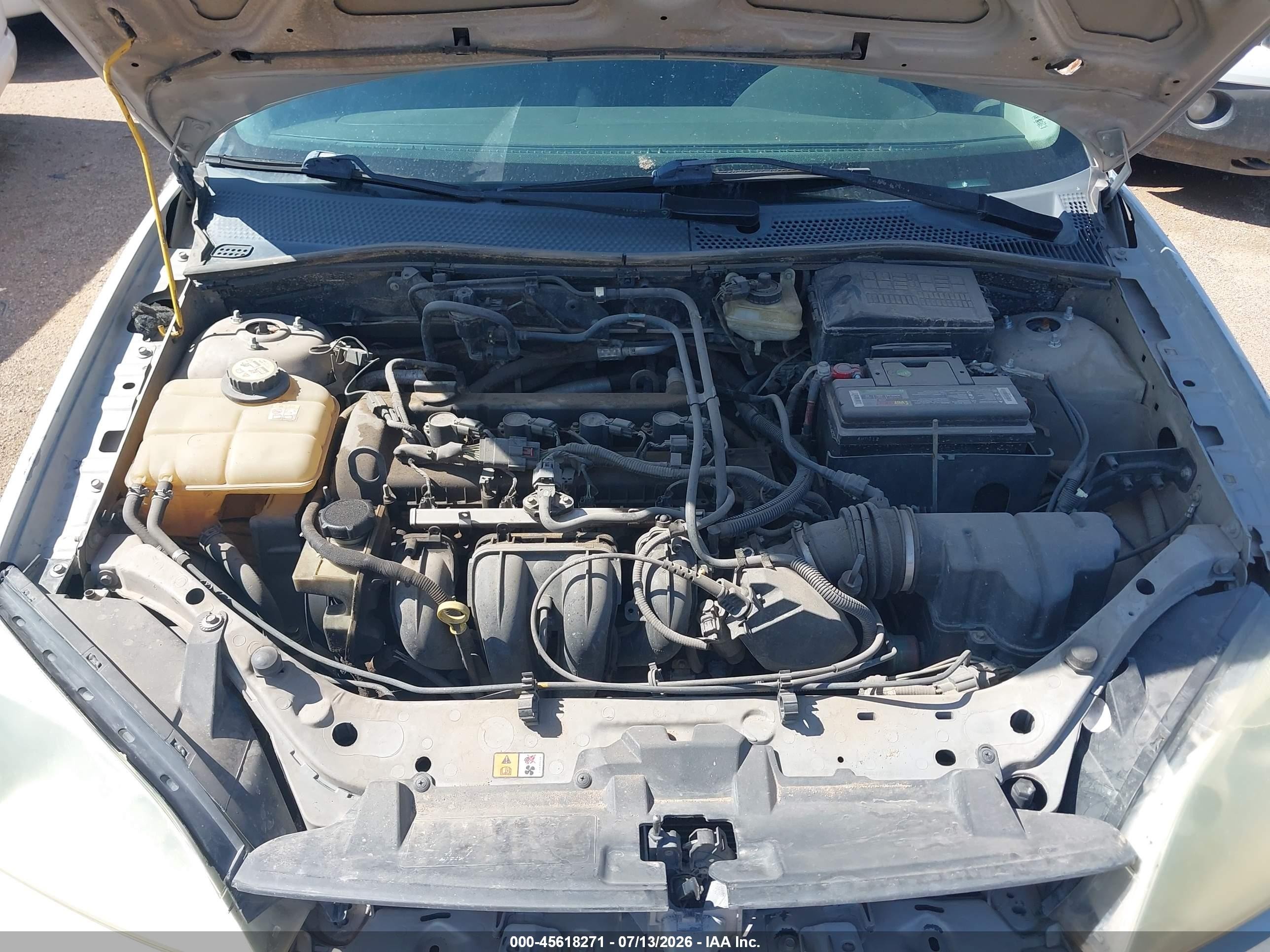 2006 Ford Focus Zx4 Silver vin: 1FAFP34N26W178100