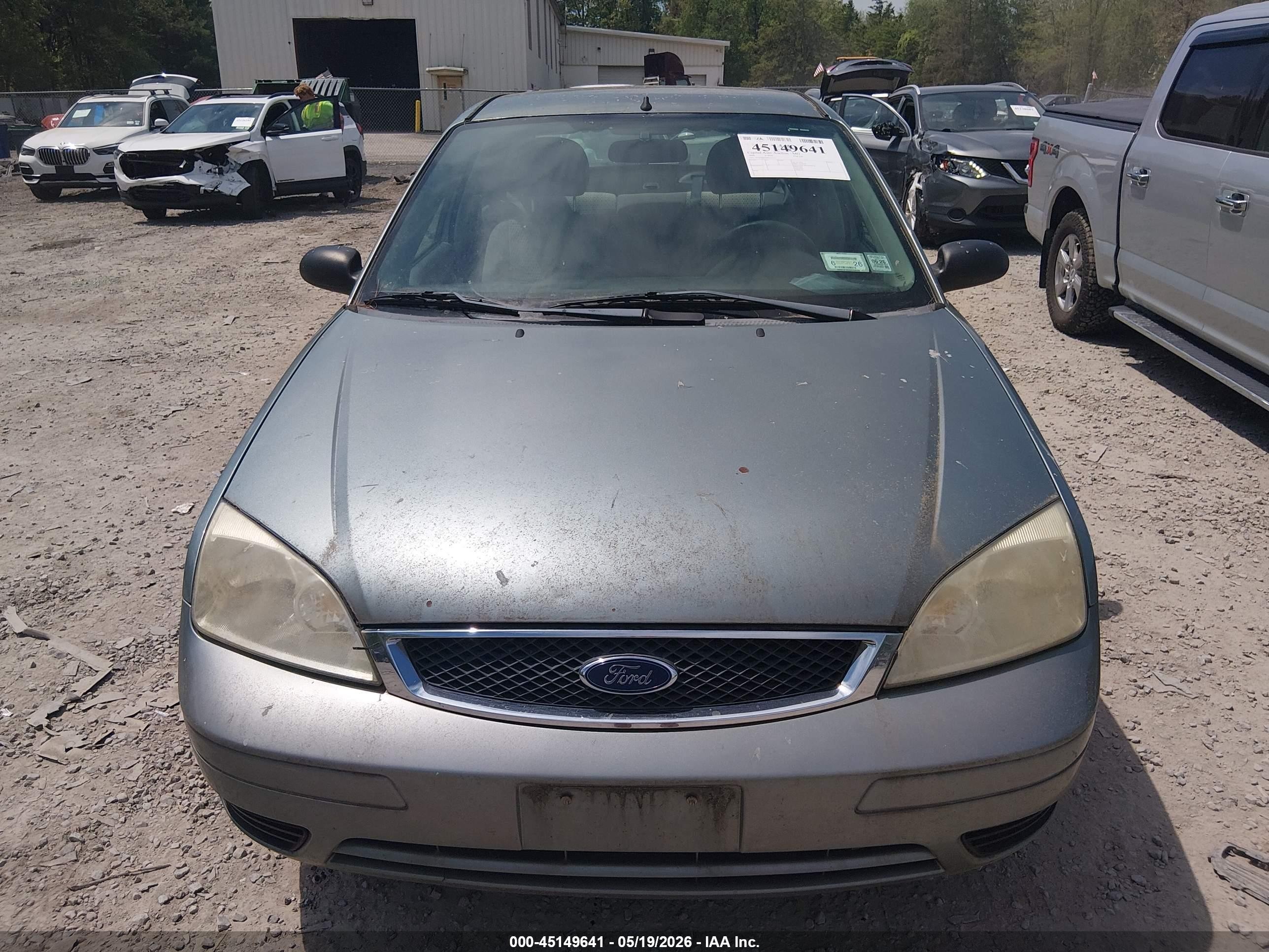 2006 Ford Focus Zx4 Бирюзовый vin: 1FAFP34N26W212374