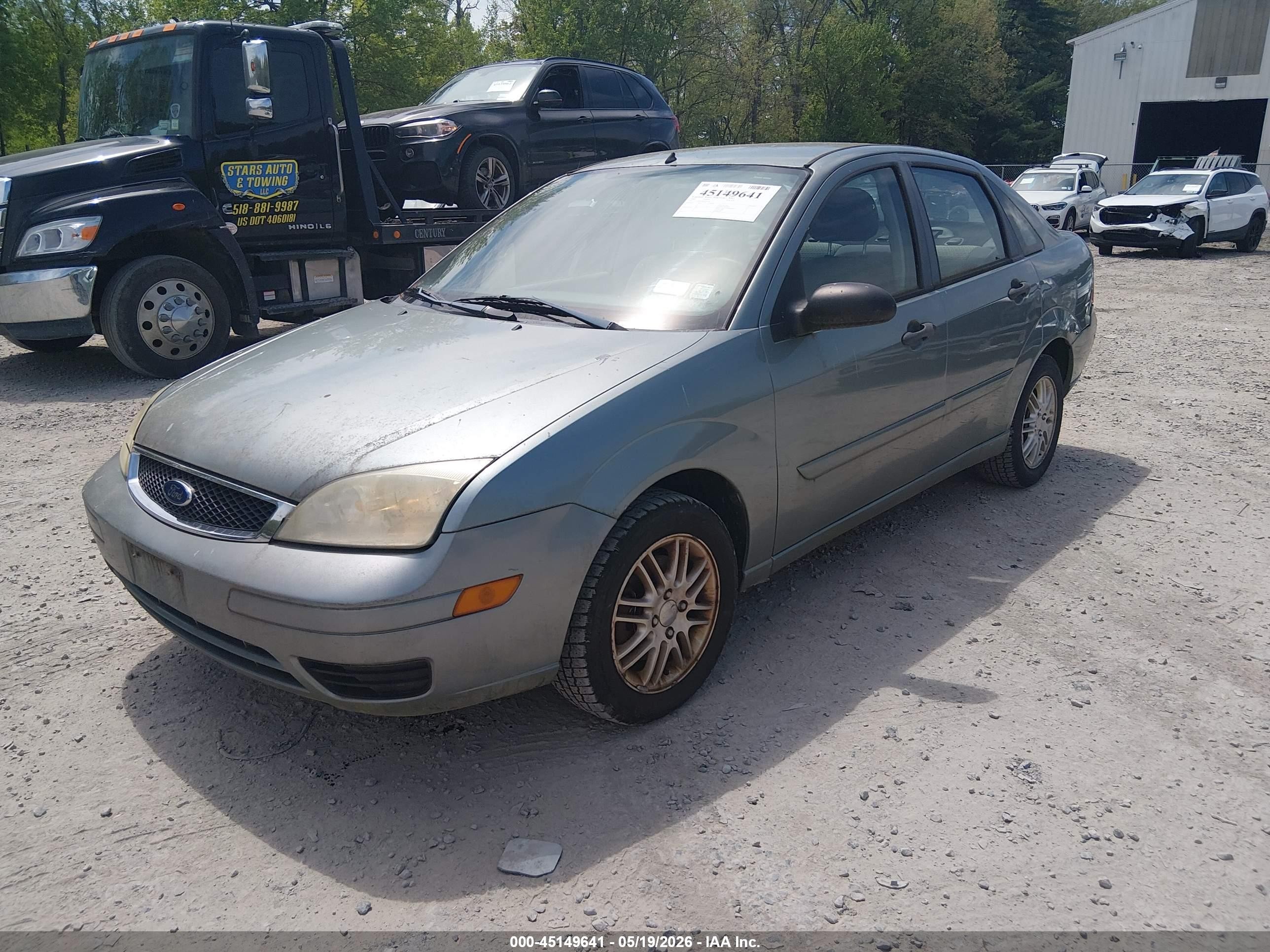 2006 Ford Focus Zx4 Бирюзовый vin: 1FAFP34N26W212374