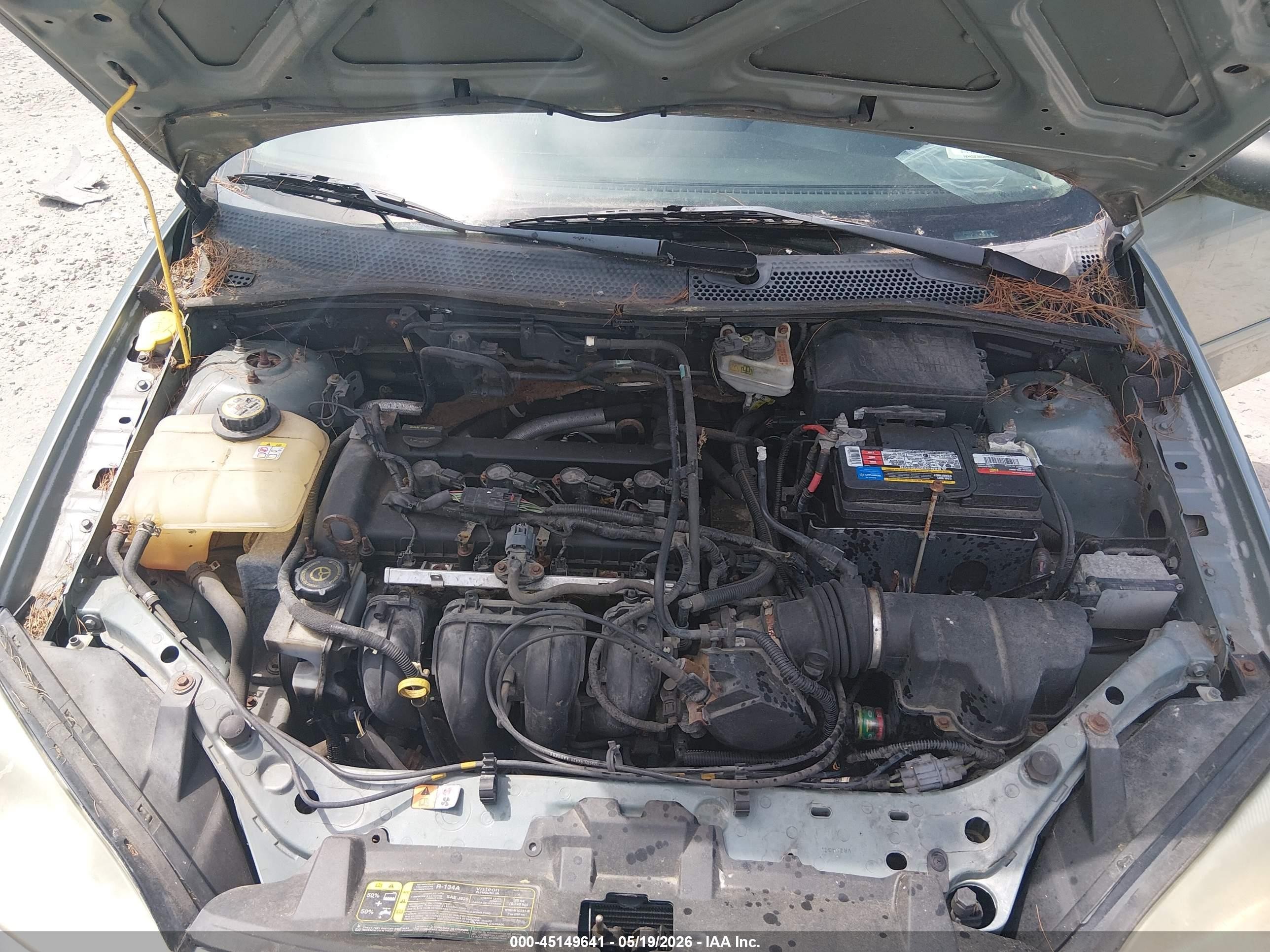 2006 Ford Focus Zx4 Бирюзовый vin: 1FAFP34N26W212374