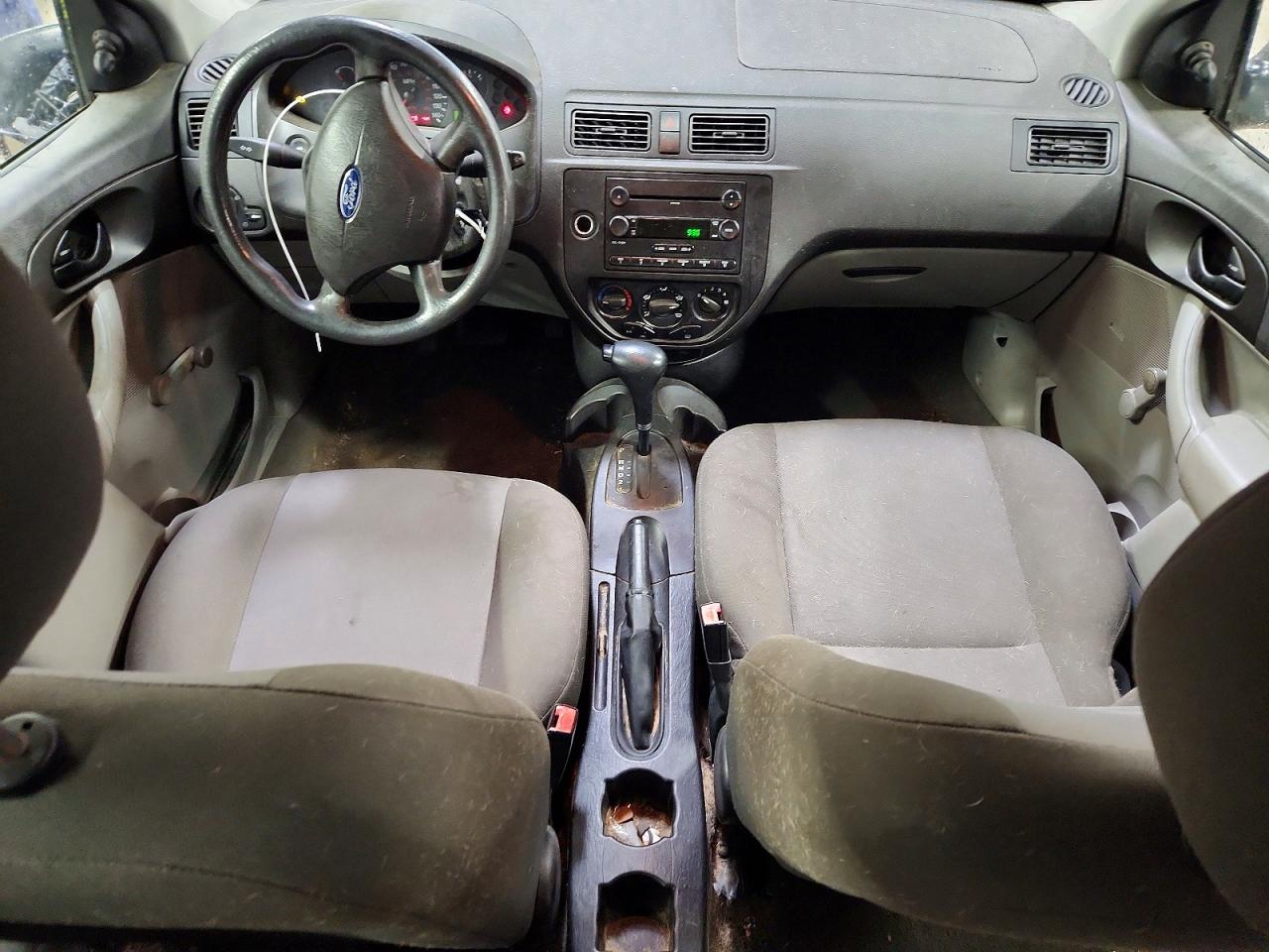 2007 Ford Focus Zx4 Silver vin: 1FAFP34N27W140366