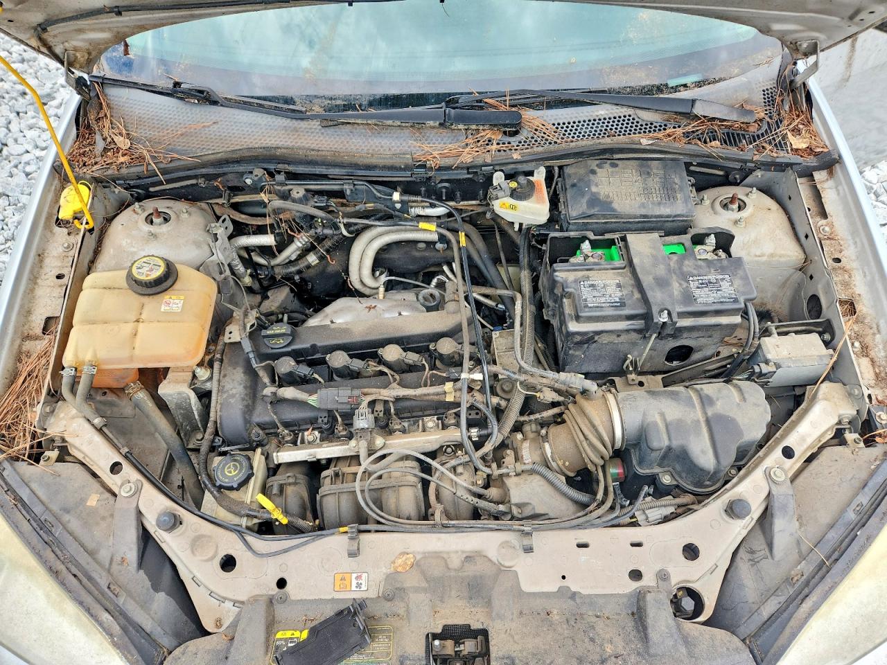 2007 Ford Focus Zx4 Silver vin: 1FAFP34N27W244596