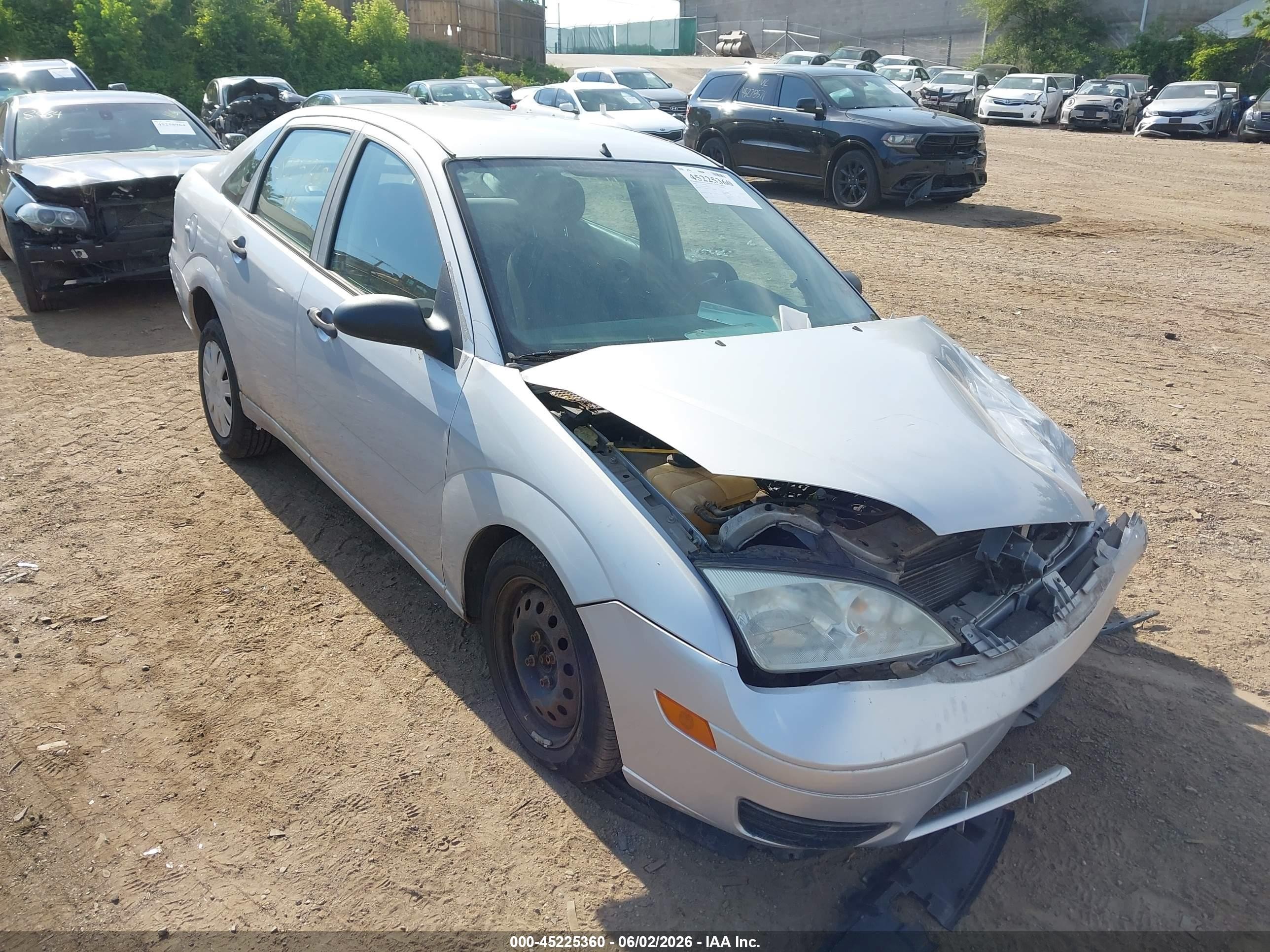 2007 Ford Focus S/se/ses Серебряный vin: 1FAFP34N27W283124