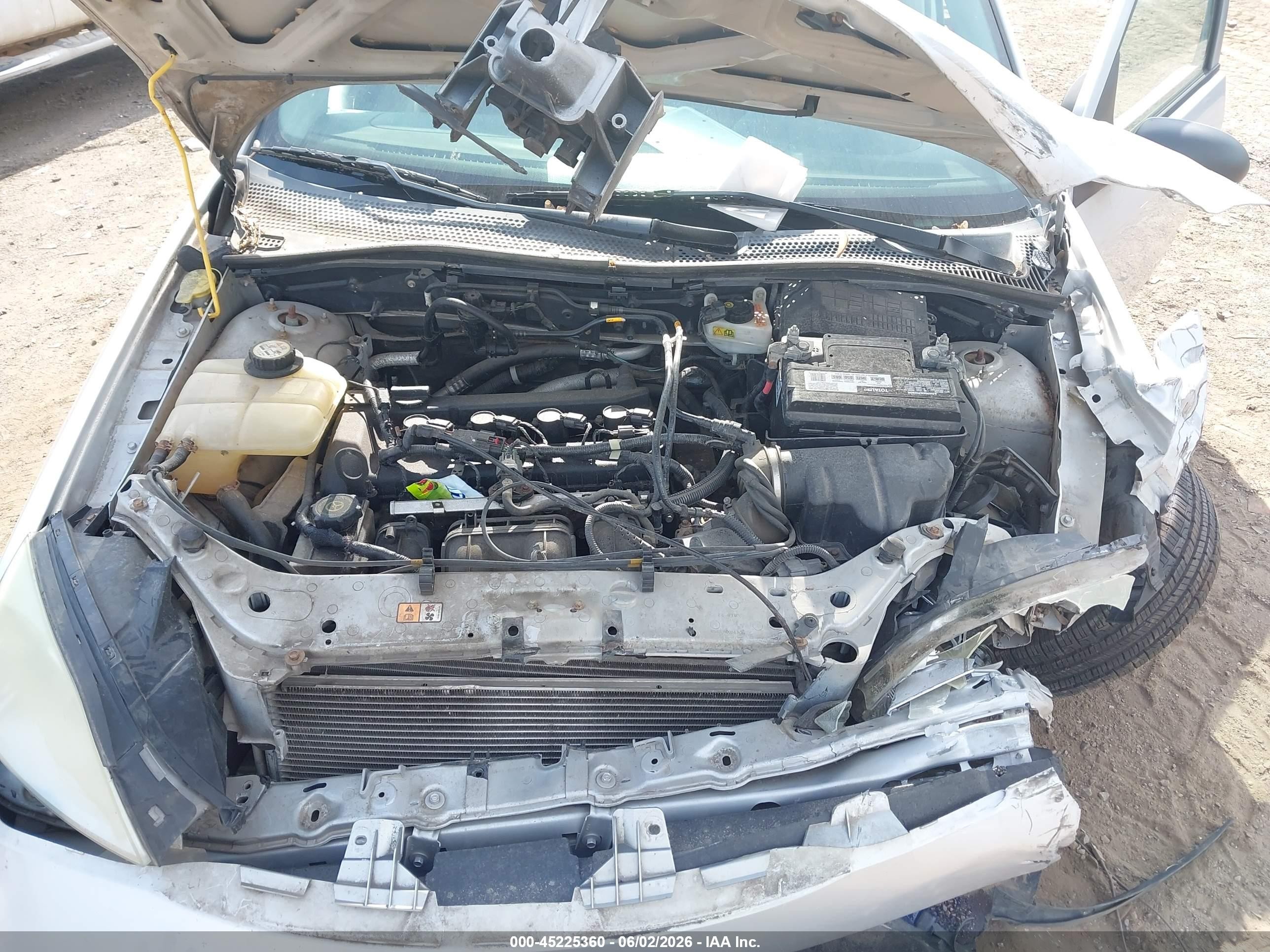 2007 Ford Focus S/se/ses Серебряный vin: 1FAFP34N27W283124