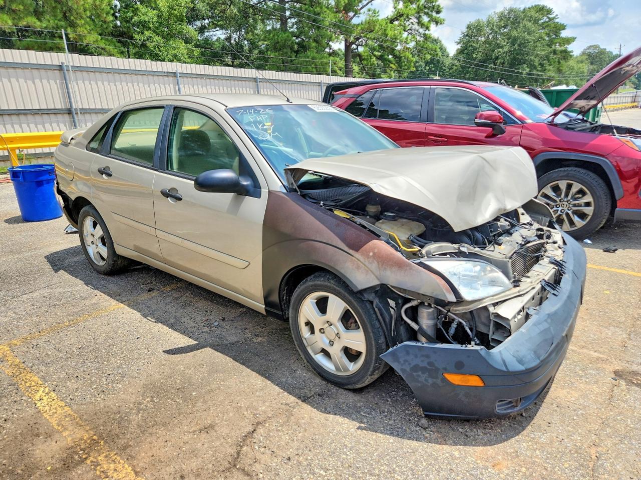 2006 Ford Focus Zx4 Gold vin: 1FAFP34N36W102109