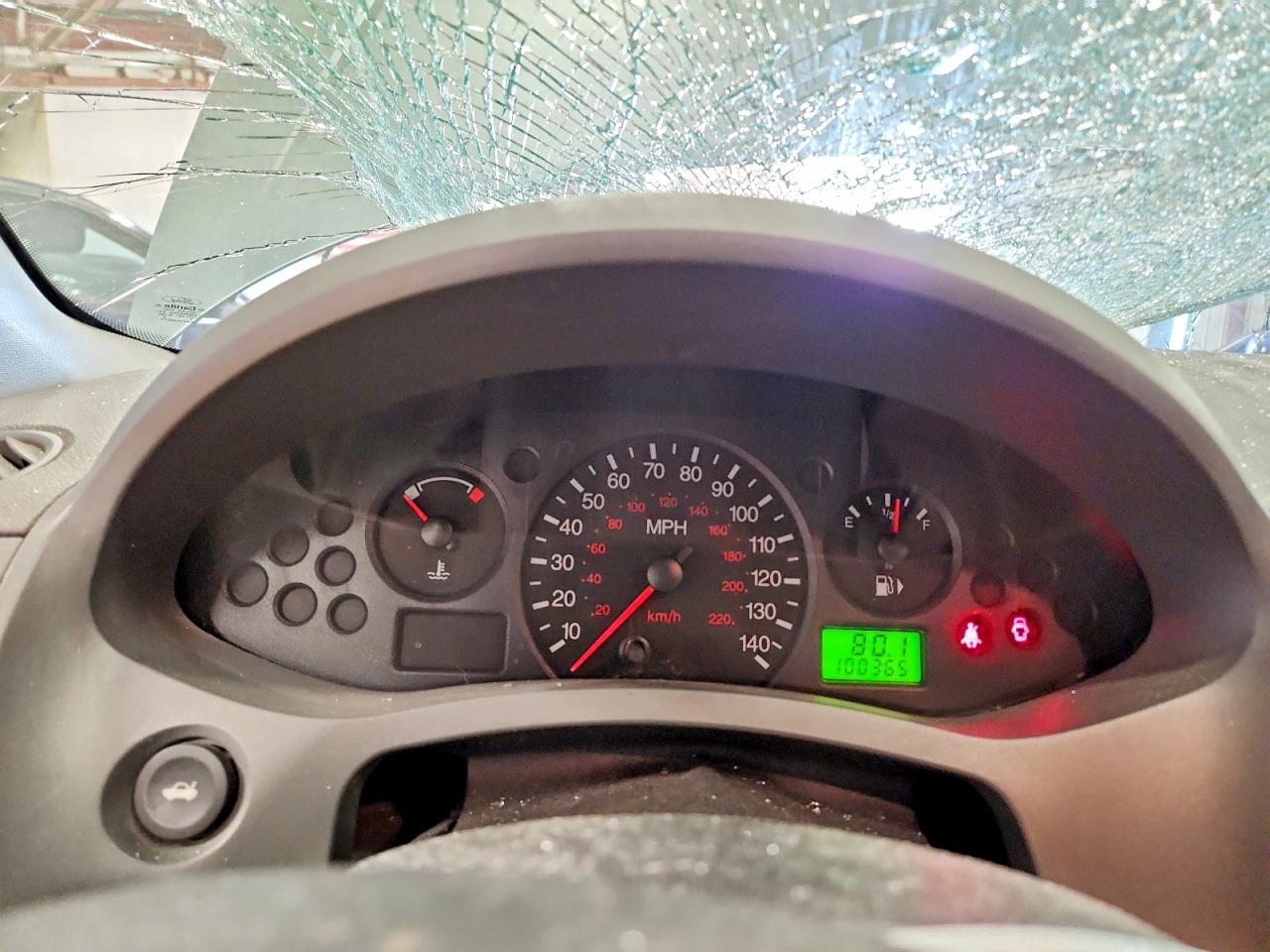 2005 Ford Focus Zx4 Blue vin: 1FAFP34N45W138857