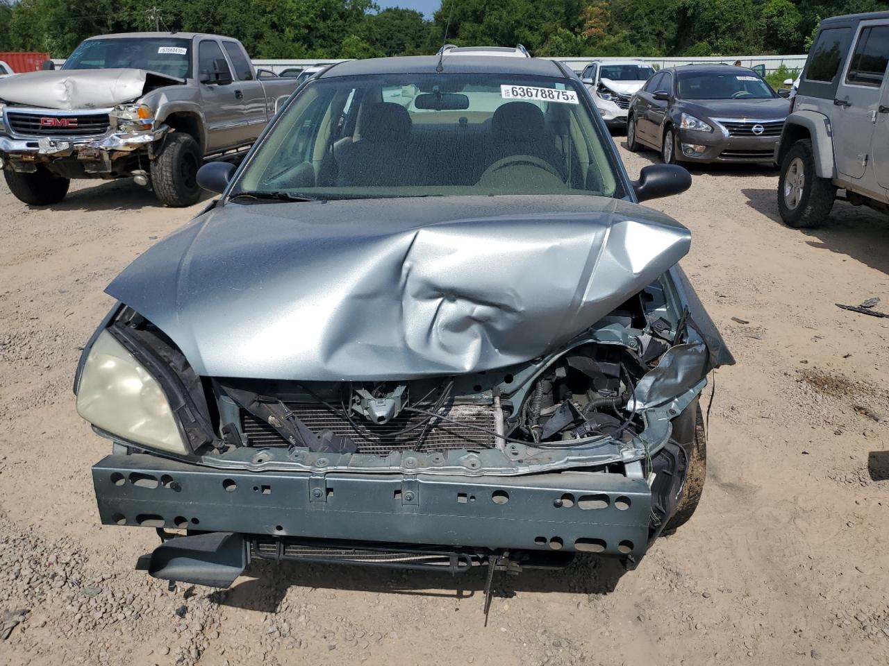 2005 Ford Focus Zx4 Зеленый vin: 1FAFP34N45W228705