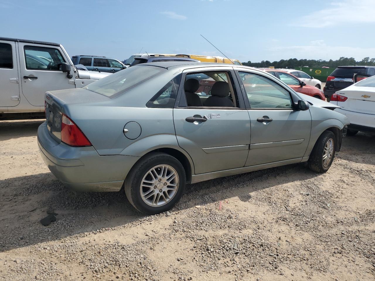 2005 Ford Focus Zx4 Зеленый vin: 1FAFP34N45W228705