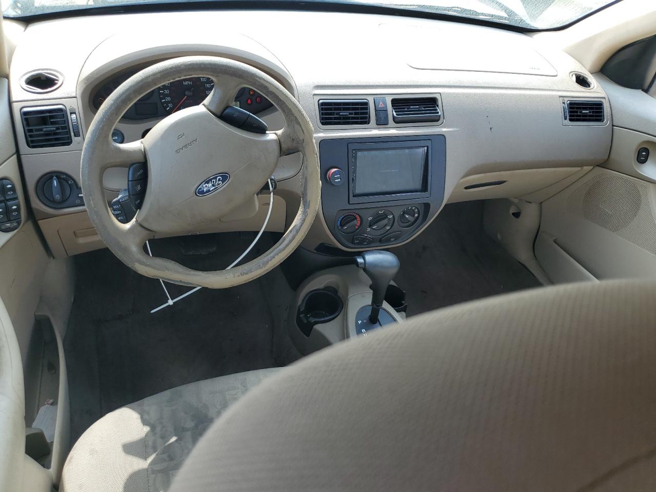 2005 Ford Focus Zx4 Зеленый vin: 1FAFP34N45W228705