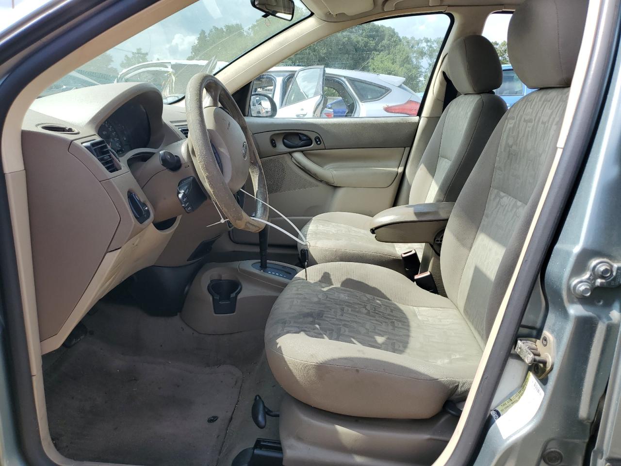 2005 Ford Focus Zx4 Зеленый vin: 1FAFP34N45W228705