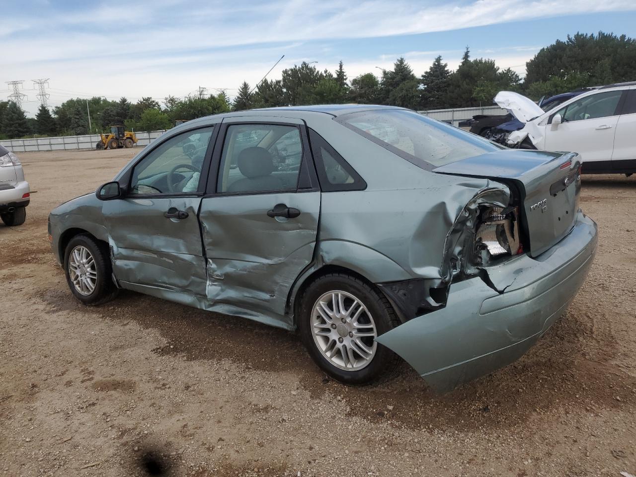 2005 Ford Focus Zx4 Teal vin: 1FAFP34N45W265169