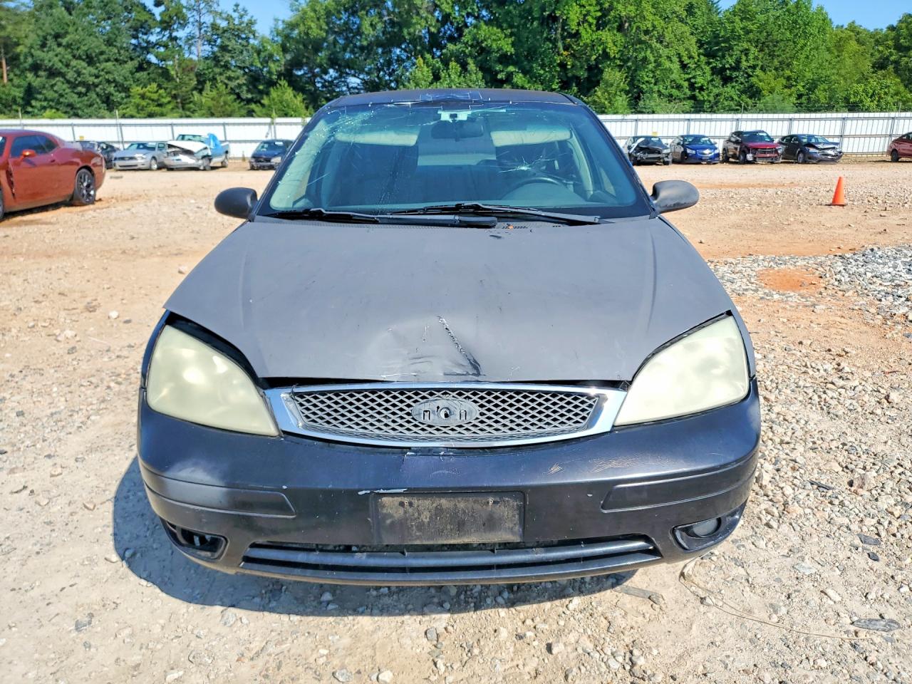 2005 Ford Focus Zx4 Black vin: 1FAFP34N45W292842