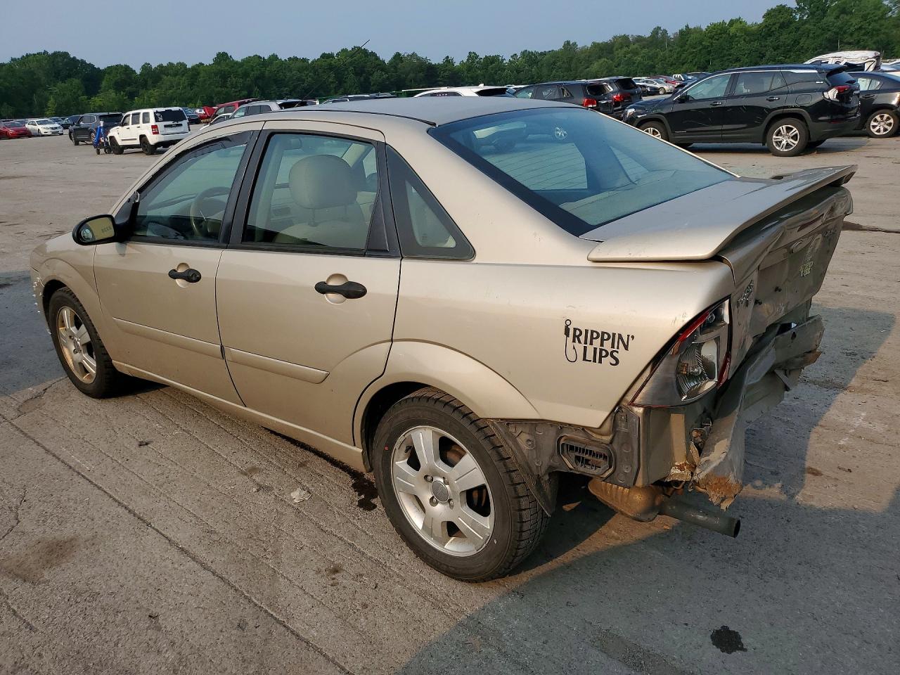 2006 Ford Focus Zx4 Beige vin: 1FAFP34N46W102538
