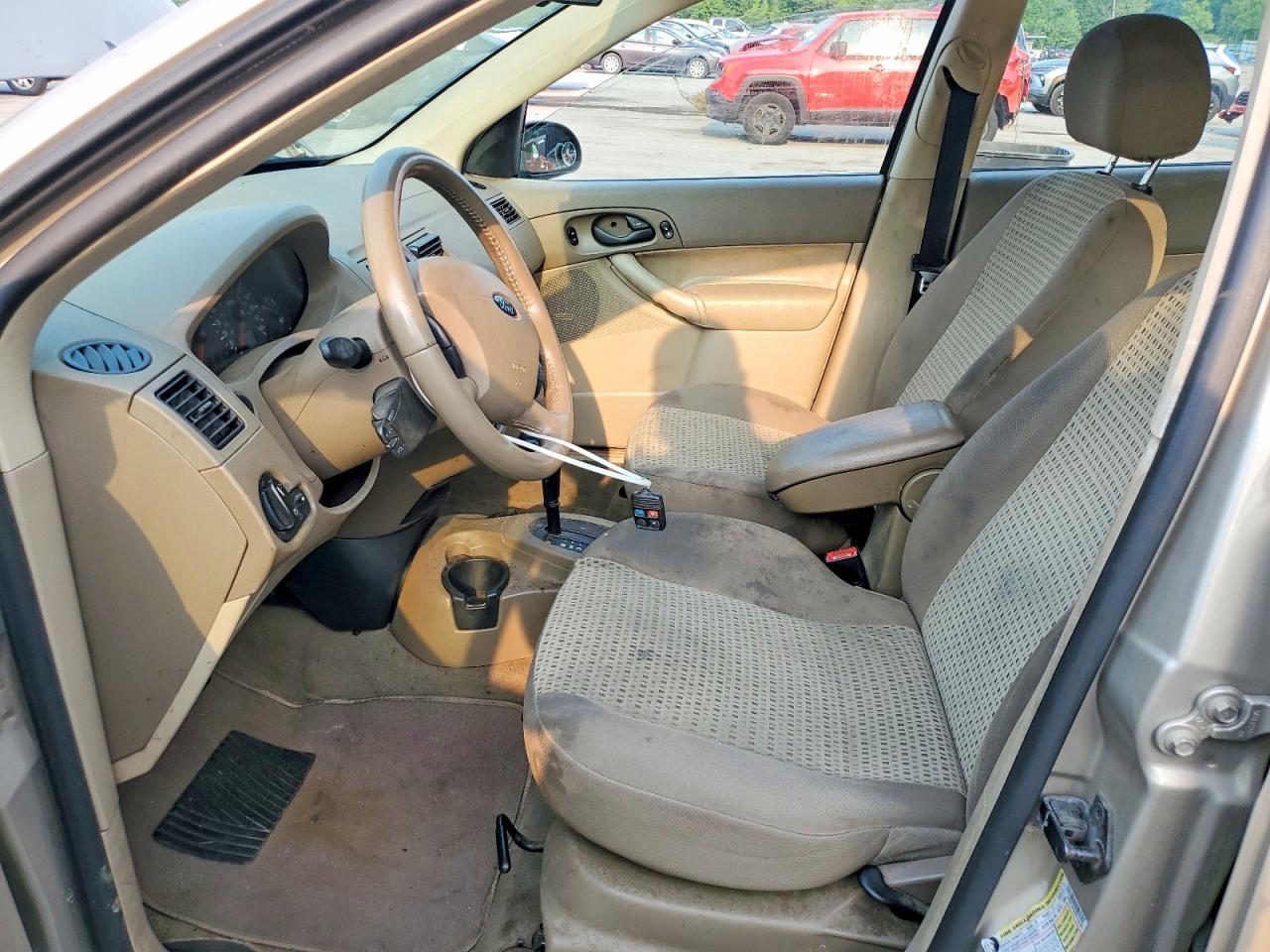 2006 Ford Focus Zx4 Beige vin: 1FAFP34N46W102538