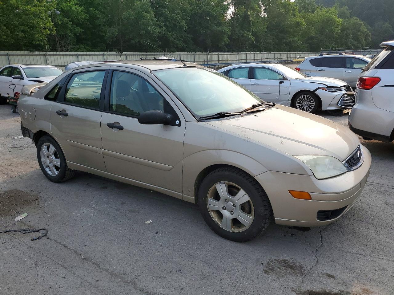 2006 Ford Focus Zx4 Beige vin: 1FAFP34N46W102538
