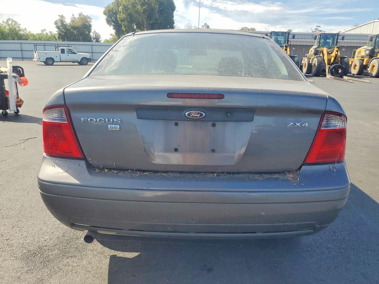 2006 Ford Focus Zx4 Gray vin: 1FAFP34N46W245022