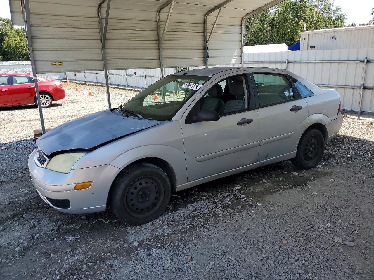 2007 Ford Focus Zx4 Silver vin: 1FAFP34N47W101410